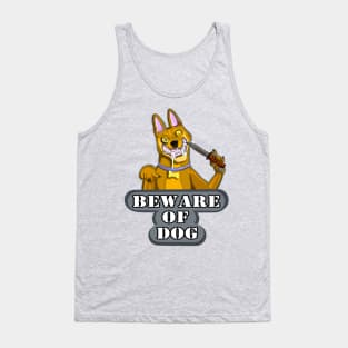 Beware of Dog Tank Top